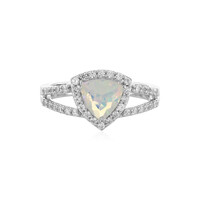 Anello in argento con Opale di Welo