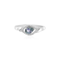 Anello in argento con Tanzanite (non riscaldata)