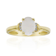 Anello in oro con Opale Australiano