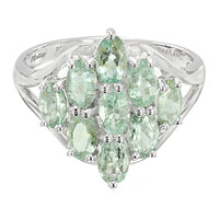 Anello in argento con Tormalina Paraíba Brasiliana