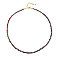 Collana in argento con Rubino del Madagascar