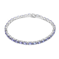 Bracciale in oro con Tanzanite AAA