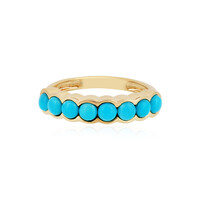 Anello in argento con Turchese Sleeping Beauty