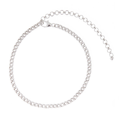Collana in oro con Diamante I1 (H) (de Melo)