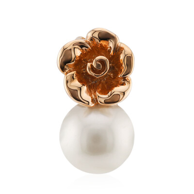 Ciondolo in oro con Perla d'Acqua Dolce Bianca (TPC)