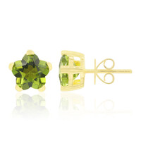 Orecchini in oro con Peridoto