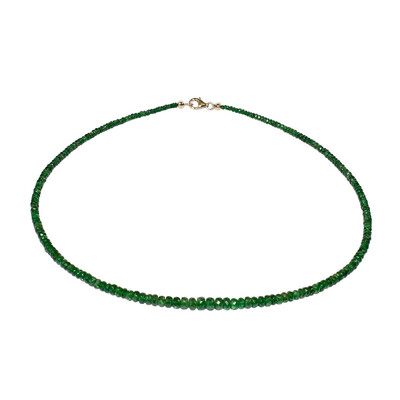 Collana in oro con Tsavorite