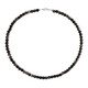 Collana in argento con Ossidiana Argentata