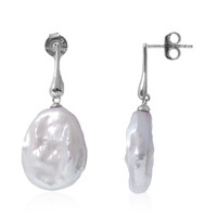 Orecchini in argento con Perla di Acqua Dolce