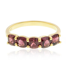 Anello in oro con Rodolite