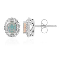 Orecchini in argento con Opale di Welo