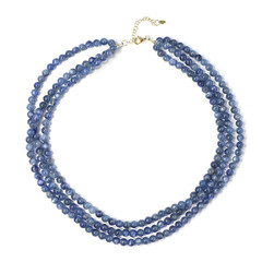 Collana in argento con Cianite