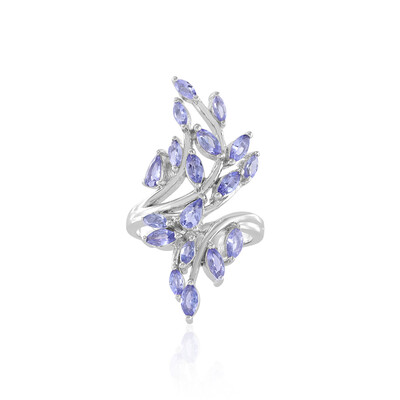 Anello in argento con Tanzanite