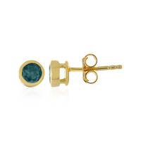 Orecchini in argento con Indicolite