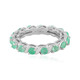 Anello in argento con Smeraldo Russo