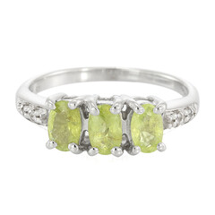 Anello in argento con Tormalina Paraíba