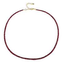 Collana in argento con Rubino Longido