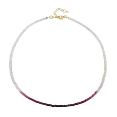 Collana in argento con Rubino Tanzania