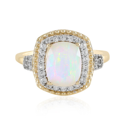 Anello in oro con Opale di Welo