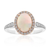 Anello in oro con Opale di Welo AAA (CIRARI)