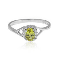 Anello in argento con Granato Mali