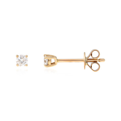 Orecchini in oro con Diamante I1 (H) (CIRARI)