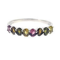 Anello in argento con Tormalina