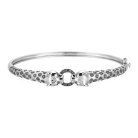 Bracciale in argento con Zaffiro Nero