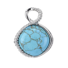 Ciondolo in argento con Turchese
