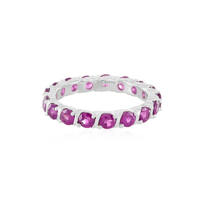 Anello in argento con Rodolite