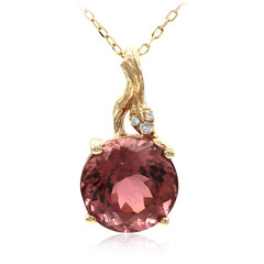 Collana in oro con Tormalina Neon del Congo (Smithsonian)