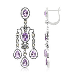 Orecchini in argento con Ametista