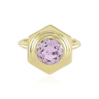 Anello in argento con Ametista Rose de France