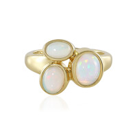 Anello in argento con Opale di Welo
