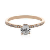 Anello in oro con Kunzite Bianca (Adela Gold)