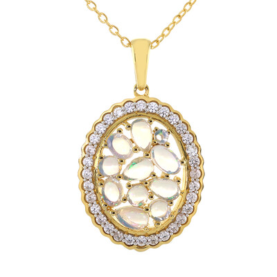 Collana in argento con Opale di Welo