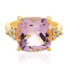 Anello in argento con Ametista Rose de France