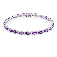 Bracciale in argento con Ametista del Marocco