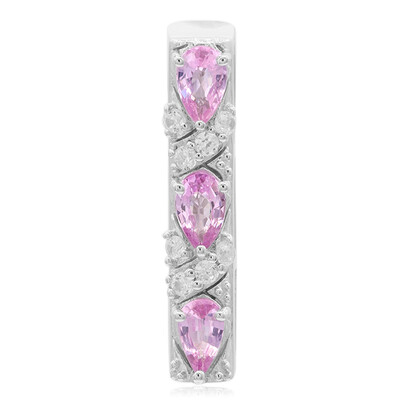 Ciondolo in argento con Zaffiro Rosa (Remy Rotenier)