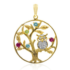 Ciondolo in argento con Peridoto