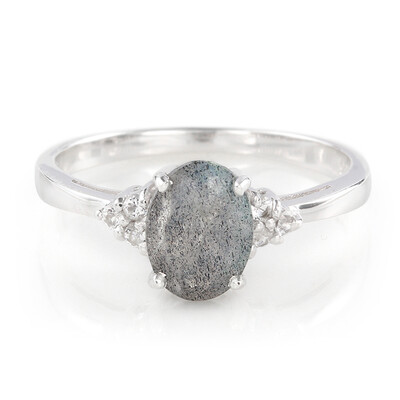 Anello in argento con Labradorite