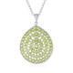Collana in argento con Peridoto