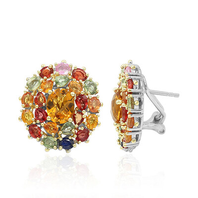 Orecchini in argento con Citrino (Dallas Prince Designs)