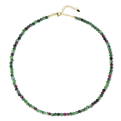 Collana in argento con Rubino Zoisite