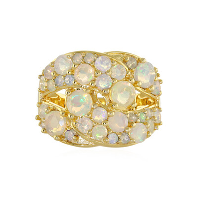 Anello in argento con Opale di Welo