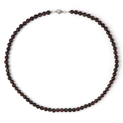 Collana in argento con Granato d’India
