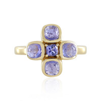 Anello in argento con Tanzanite (KM by Juwelo)