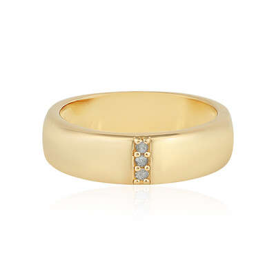 Anello in argento con Diamante I3 (I)