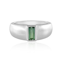 Anello in argento con Tormalina Verde di Benedito (Adela Silber)