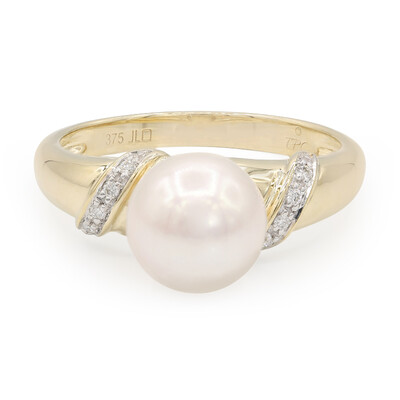 Anello in oro con Perla Akoya (TPC)